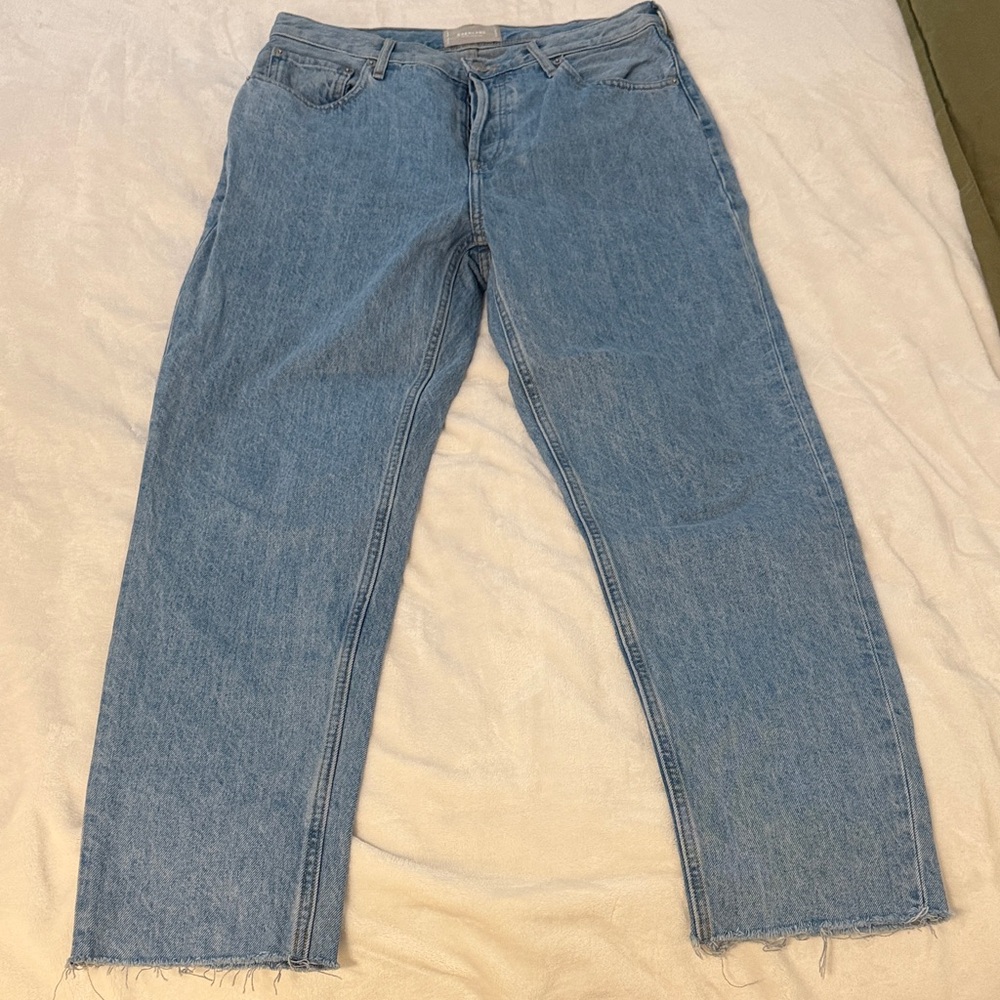 Everlane Women’s Classic Blue Straight Jeans